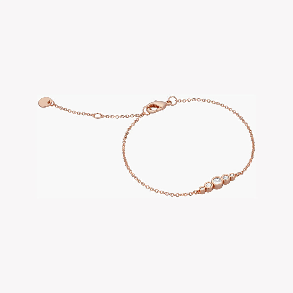 ESPRIT Women's Watch with Rose Gold Stainless Steel Case and Rose Gold Stainless Steel Band