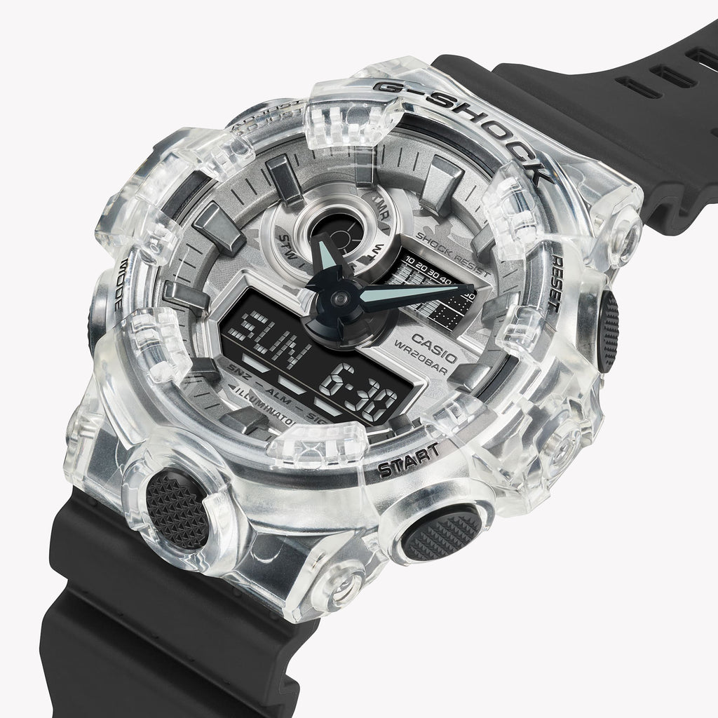 CASIO G-SHOCK GA-700SKC-1ADR BOLD ADVENTURE - MEN'S STYLISH TIMEPIECE WITH DIGITAL DISPLAY