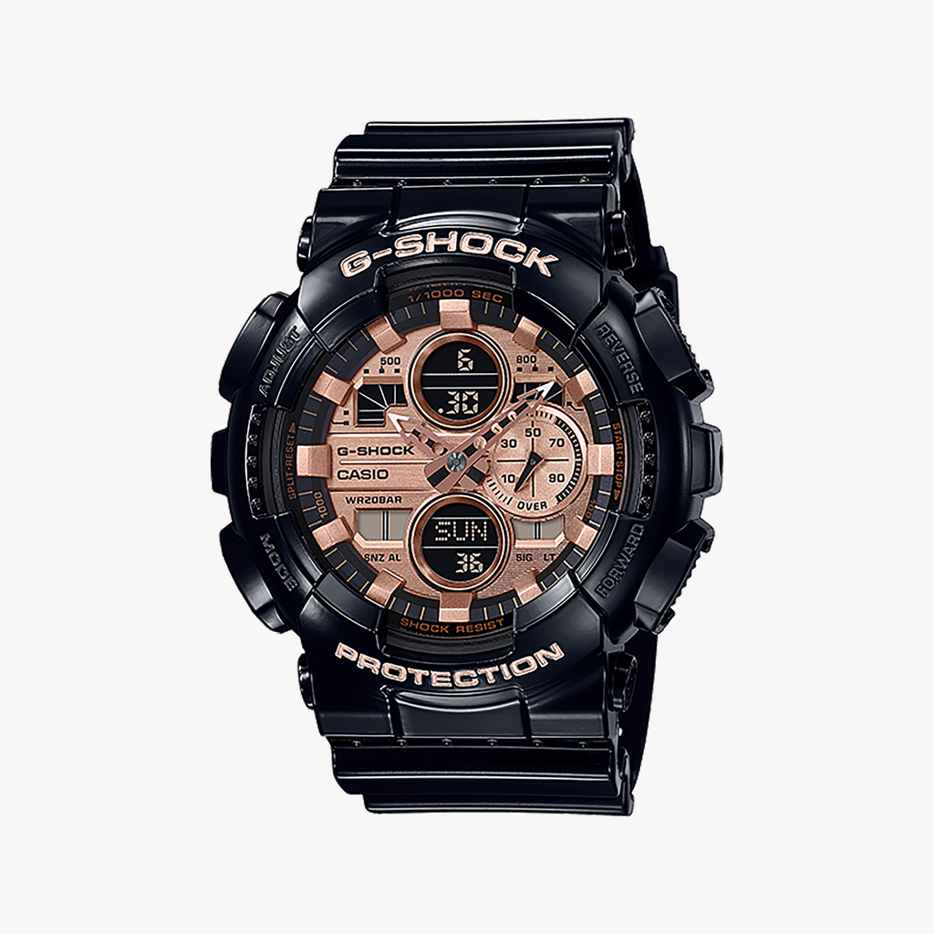 CASIO G-SHOCK GA-140GB-1A2DR - DURABLE ELEGANCE FOR THE MODERN ADVENTURER