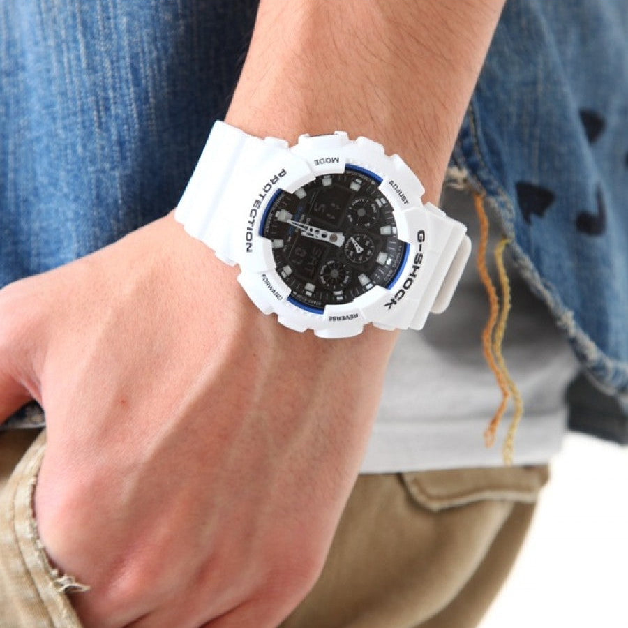 G-SHOCK GA-100B-7ADR Men's Watch