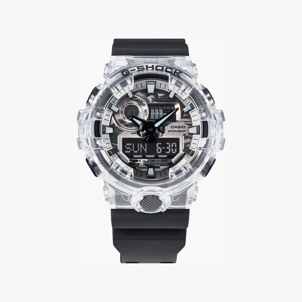 CASIO G-SHOCK GA-700SKC-1ADR BOLD ADVENTURE - MEN'S STYLISH TIMEPIECE WITH DIGITAL DISPLAY