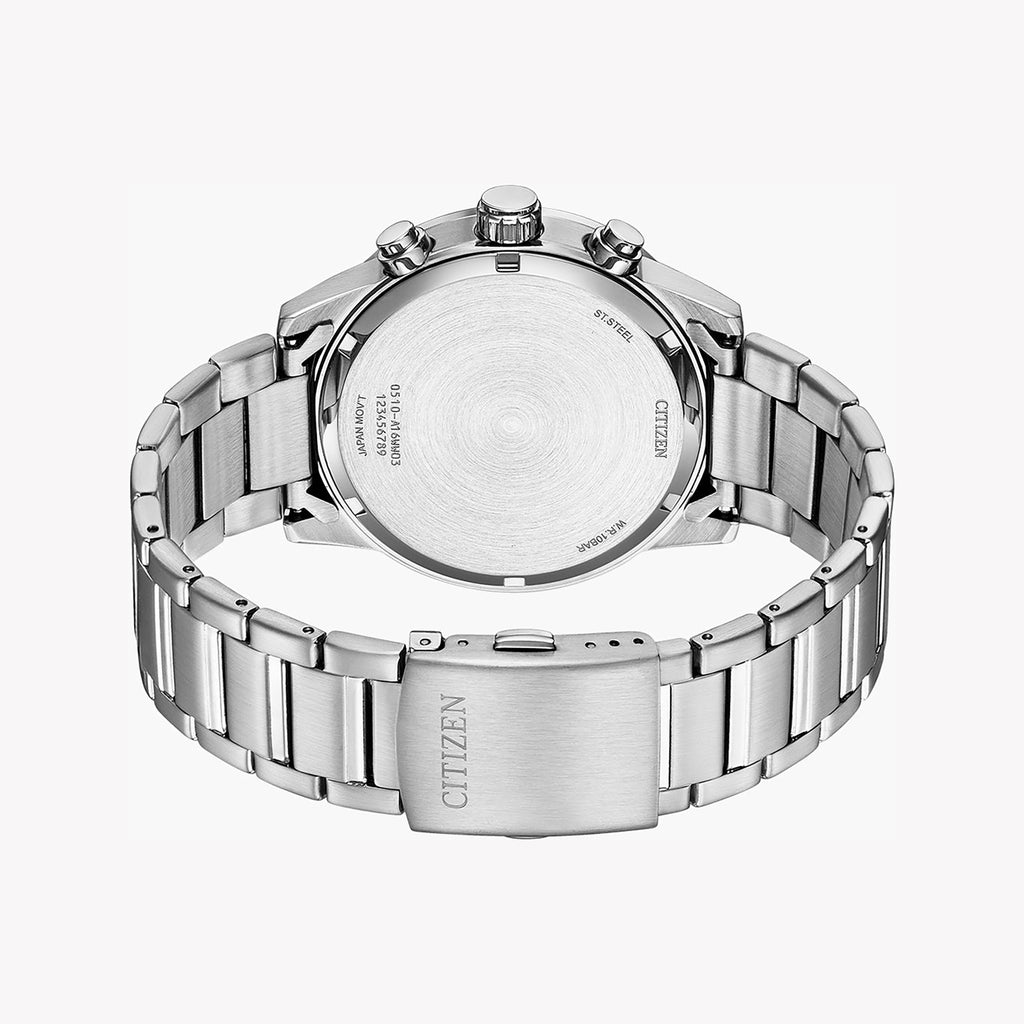 CITIZEN AN3681-57E - DYNAMIC SOPHISTICATION MEN'S CHRONOGRAPH TIMEPIECE IN STAINLESS STEEL