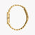 JUST CAVALLI Women's Watch with Silver & Gold Stainless Steel Case and Gold Stainless Steel Band