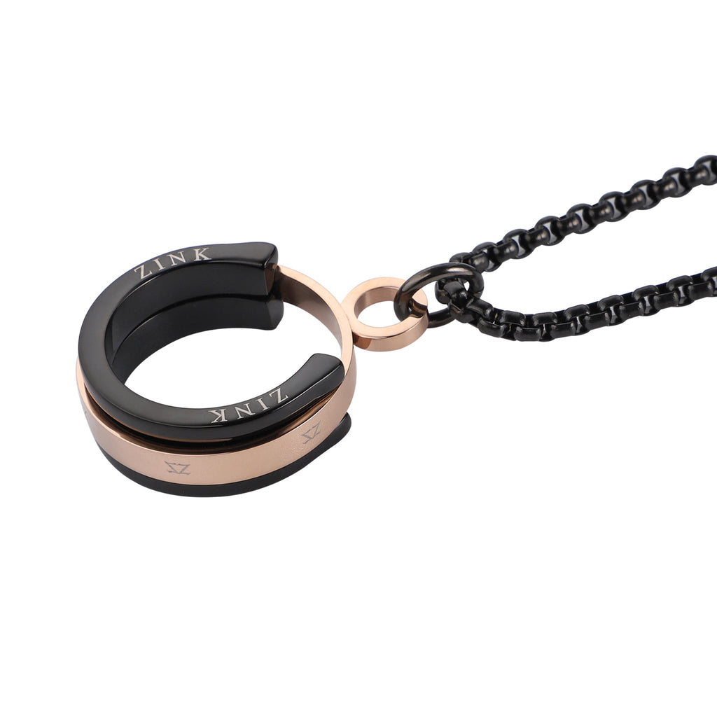 ZJPD010B-BRG ZINK Men's Necklace Outlet