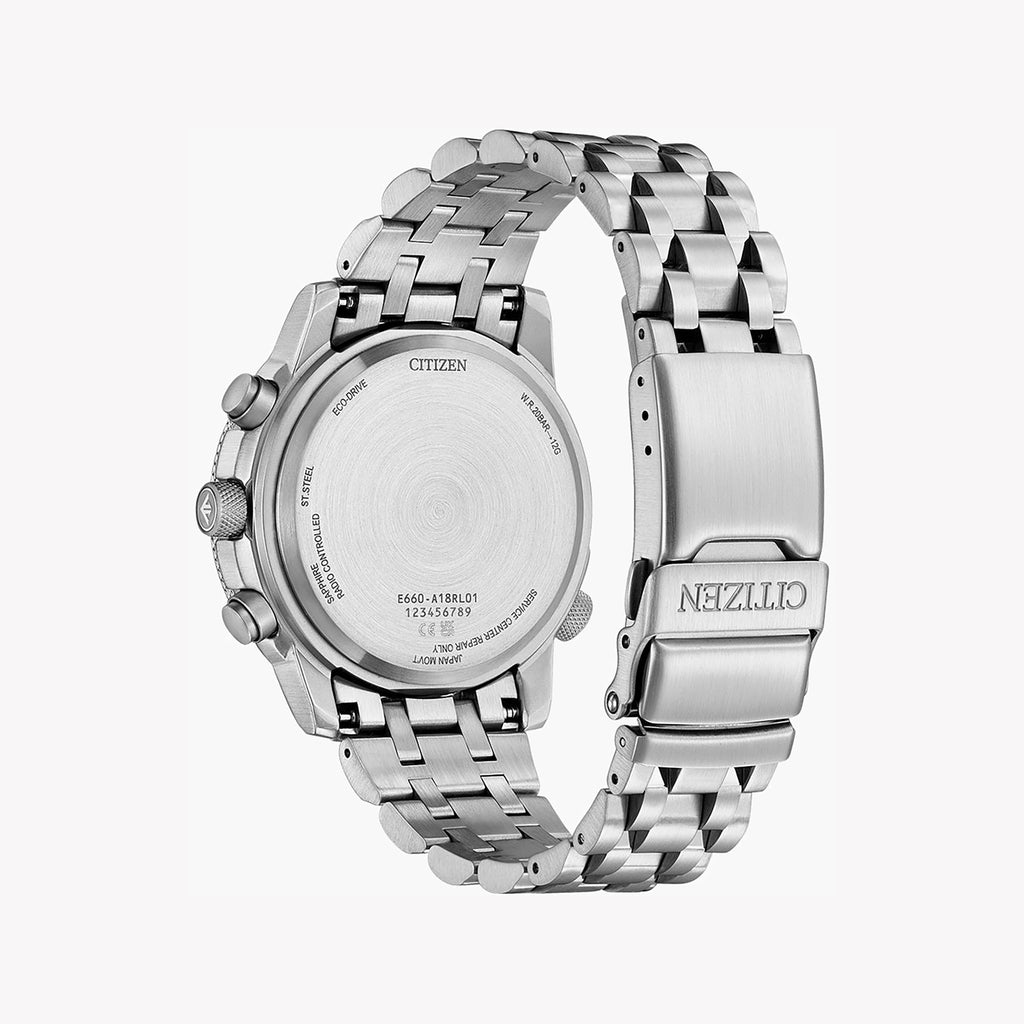 CITIZEN CB5861-59E ELEGANCE - MEN'S STAINLESS STEEL TIMEPIECE WITH MULTIFUNCTIONAL CAPABILITIES