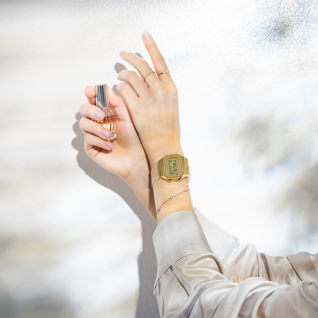 CASIO A168XESG-9ADF ELEGANT GOLD DIGITAL - STYLISH FUNCTIONALITY FOR EVERY OCCASION