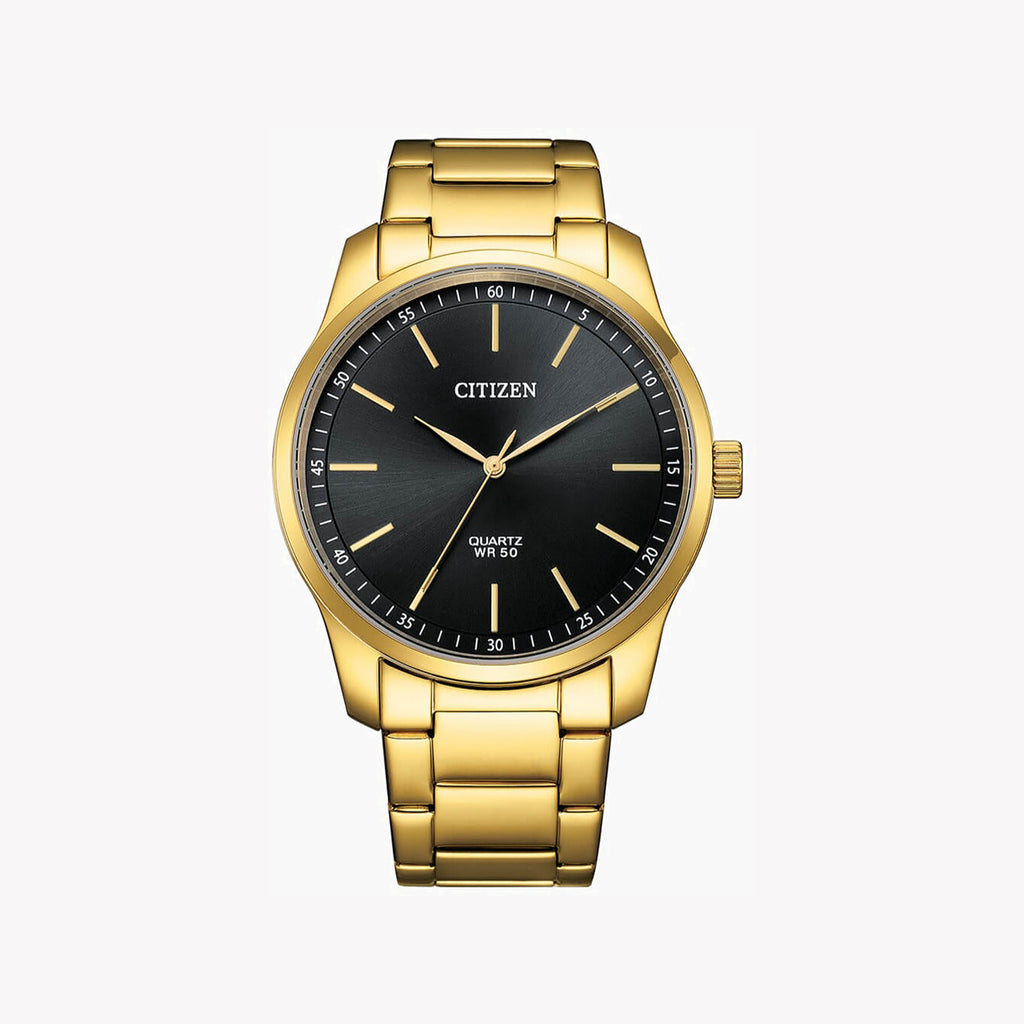 CITIZEN BH5002-53E - ELEGANT GOLD STAINLESS STEEL TIMEPIECE FOR MODERN GENTLEMEN
