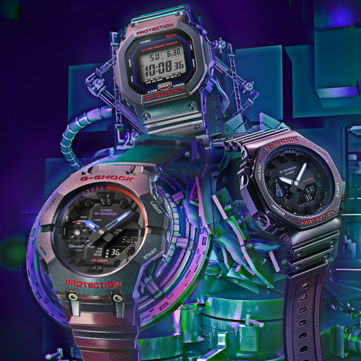 G-SHOCK GA-2100FR-5ADR Men's Watch