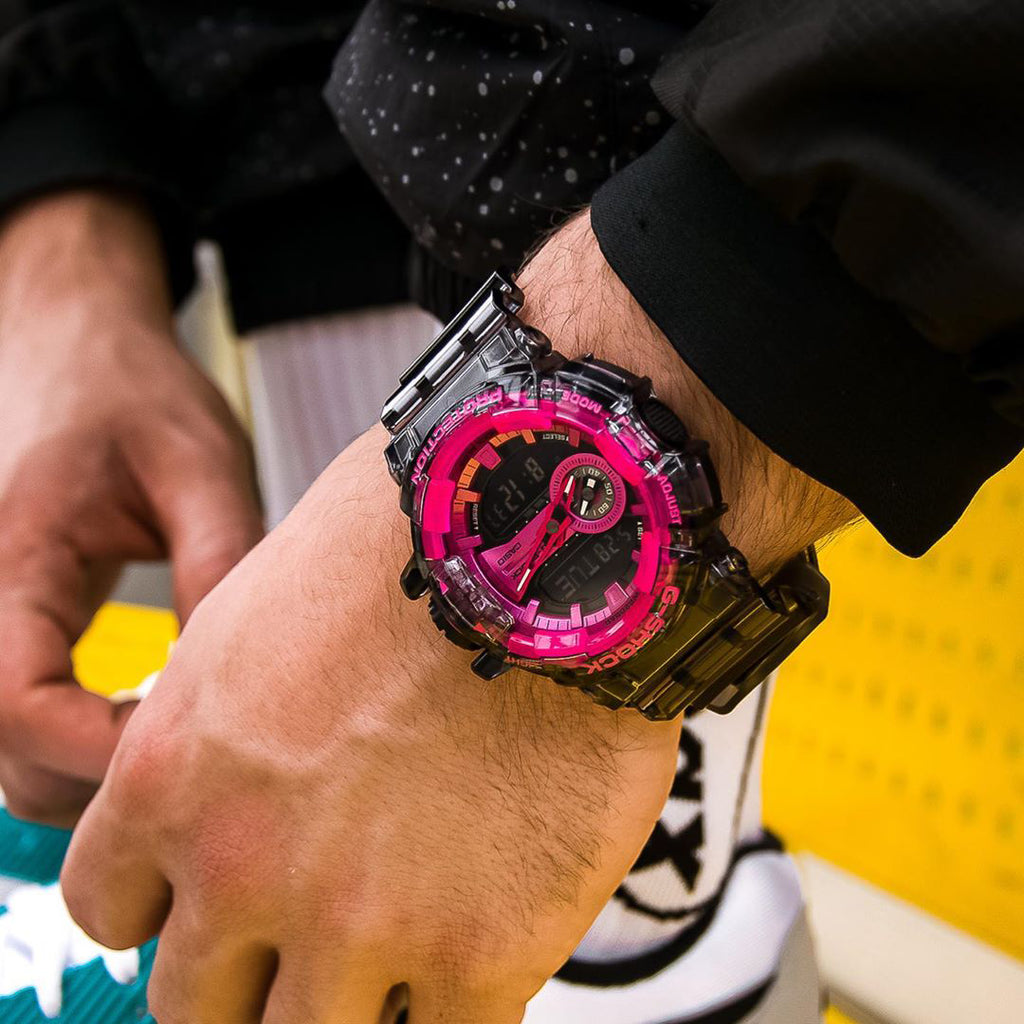 CASIO G-SHOCK GA-400SK-1A4DR - BOLD ADVENTURER MEN'S WATCH with Black Resin Band & Digital Dial