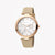 ESPRIT Women's Watch with Rose Gold Stainless Steel Case and Beige Leather Band