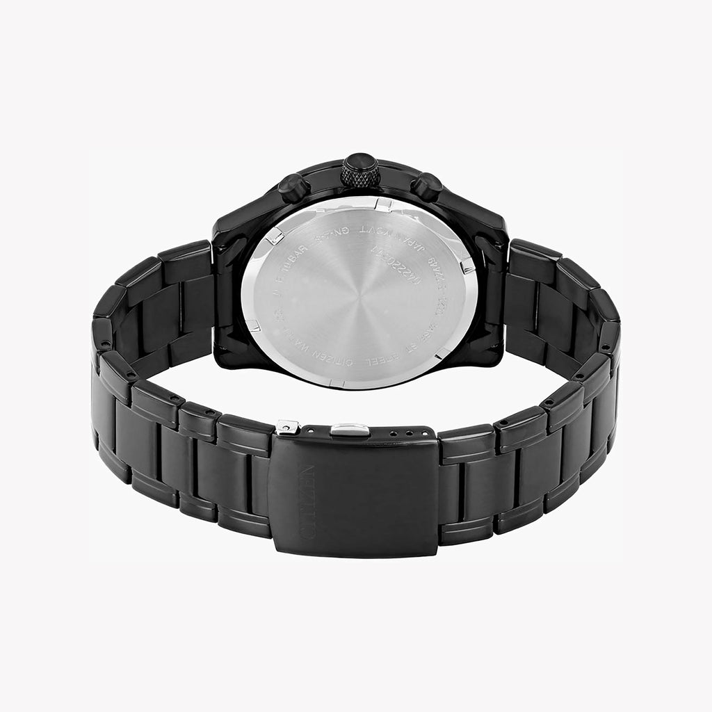 CITIZEN AN8195-58E - BOLD PERFORMANCE MENS WATCH with Black Stainless Steel & Chronograph Functionality