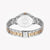 JUST CAVALLI Women's Watch with Silver Stainless Steel Case and Silver & Rose Gold Stainless Steel Band