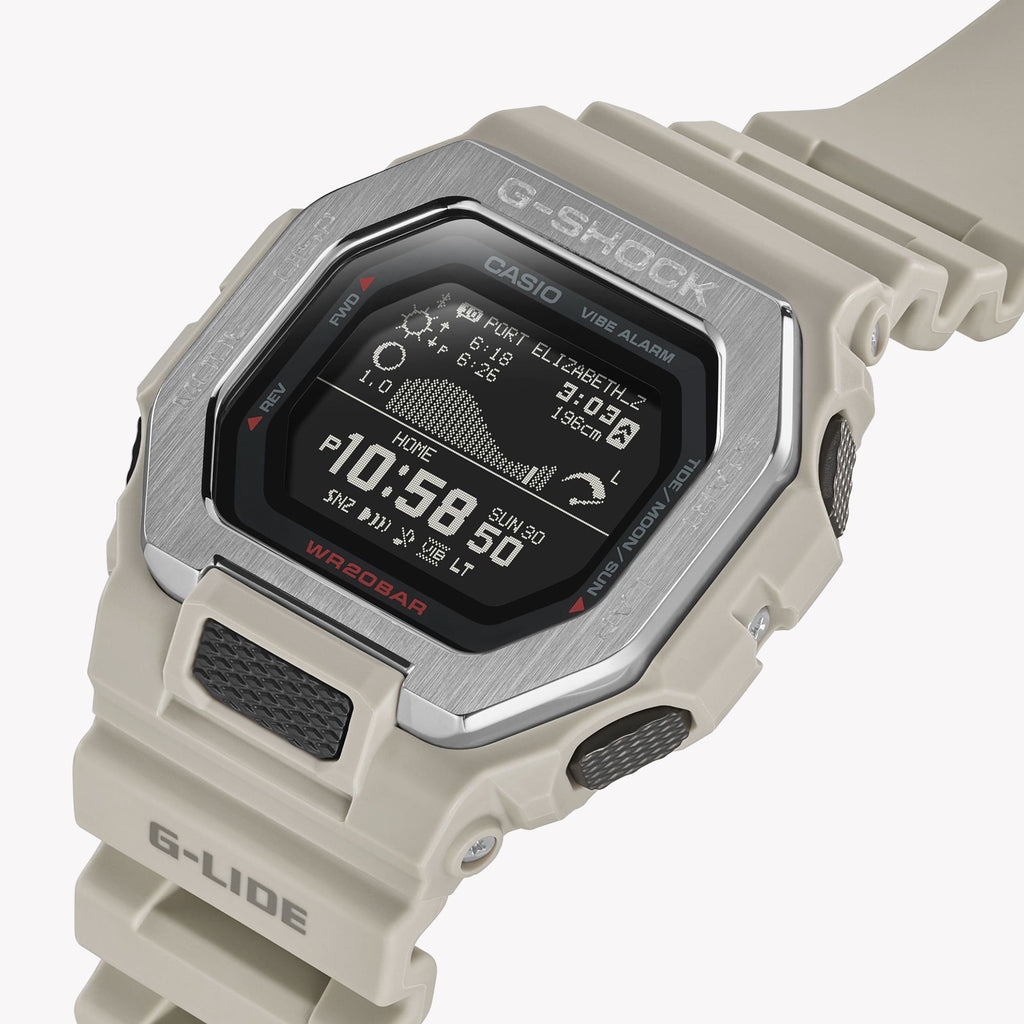 CASIO G-SHOCK GBX-100-8DR ADVENTURE READY - RUGGED WHITE MEN'S WATCH with Bluetooth & 200M Water Resistance