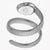 JUST CAVALLI Women's Watch with Silver Stainless Steel Case and Silver Stainless Steel Band