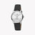 ESPRIT Women's Watch with Silver Stainless Steel Case and Black Leather Band