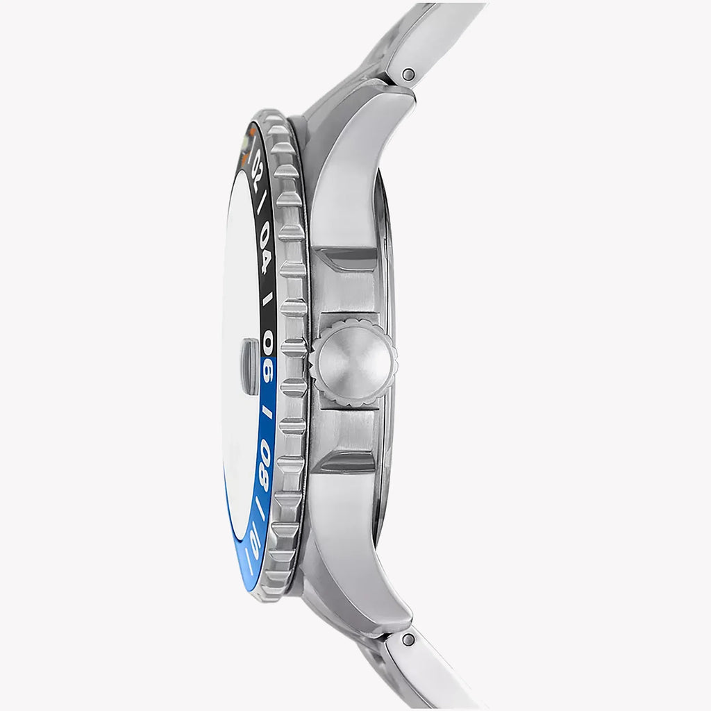 Fossil Blue GMT Stainless Steel Watch FS5991