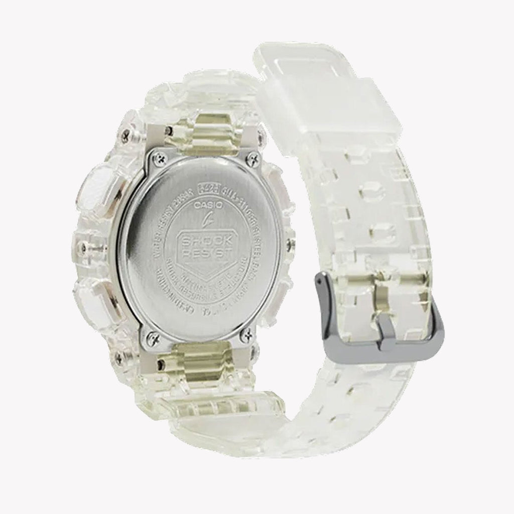 CASIO G-SHOCK GMA-S110SR-7ADR - STYLISH RESILIENCE WOMEN'S WATCH with White Resin Band & Sleek Digital Display