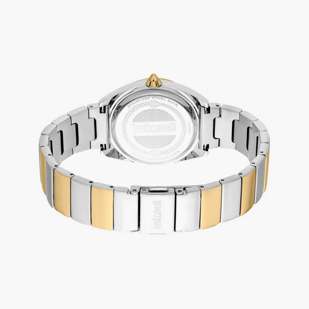 JUST CAVALLI JC1L329M0075 - ELEGANT TIMEPIECE WITH TWO-TONE CHARM FOR WOMEN