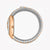 JUST CAVALLI Women's Watch with Rose Gold Stainless Steel Case and Silver & Rose Gold Stainless Steel Band