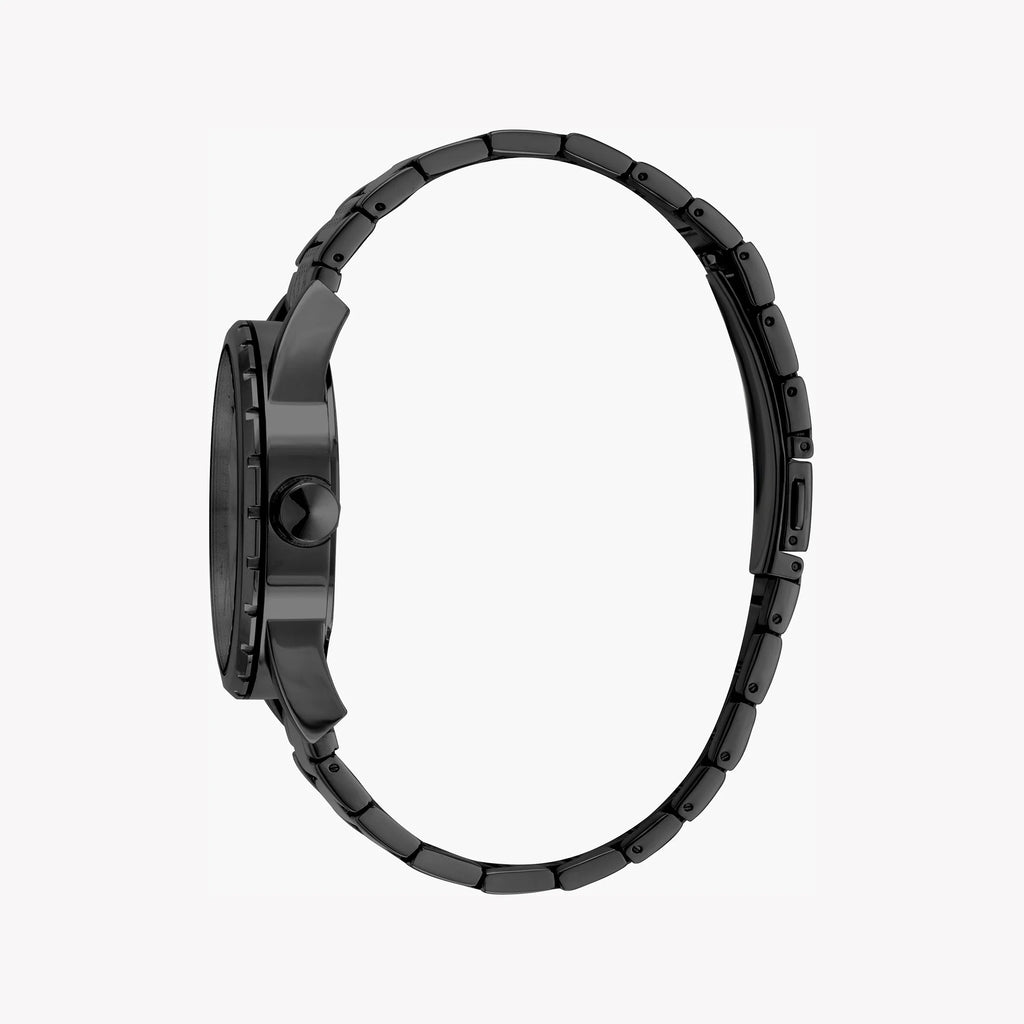 JUST CAVALLI JC1G082M0075 MEN'S ELEGANCE - BLACK STAINLESS STEEL TIMEPIECE