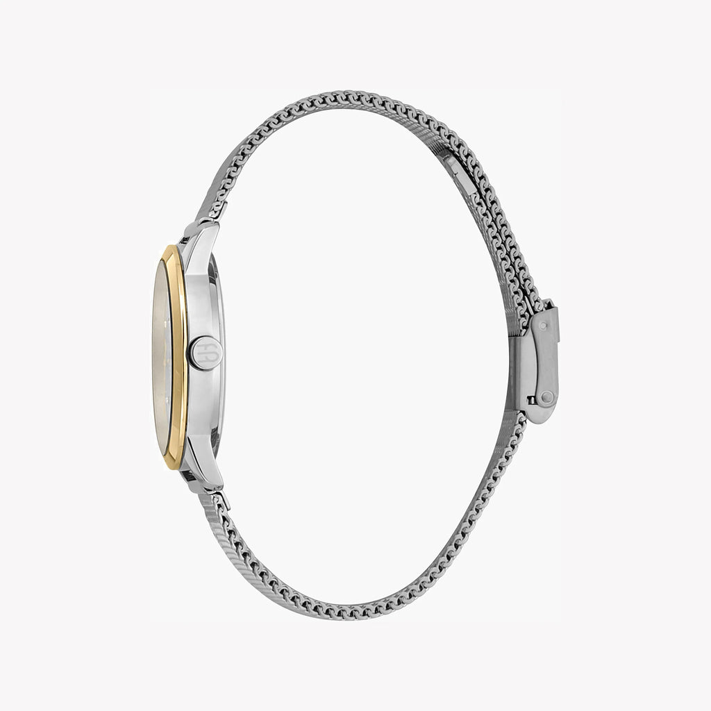 ESPRIT Women's Watch with Silver Stainless Steel Case and Silver Stainless Steel Band