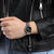 CASIO LTP-1335D-1AVDF ELEGANT TIMEPIECE - SILVER STAINLESS STEEL & BLACK DIAL Women's Watch