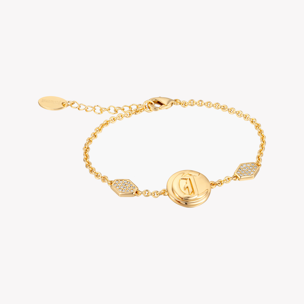 JUST CAVALLI JC1L332M0055 - BOLDLY ELEGANT GOLD & SILVER WOMEN'S WATCH WITH STYLISH SOPHISTICATION