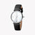 JUST CAVALLI Women's Watch with Silver Stainless Steel Case and Black Leather Band
