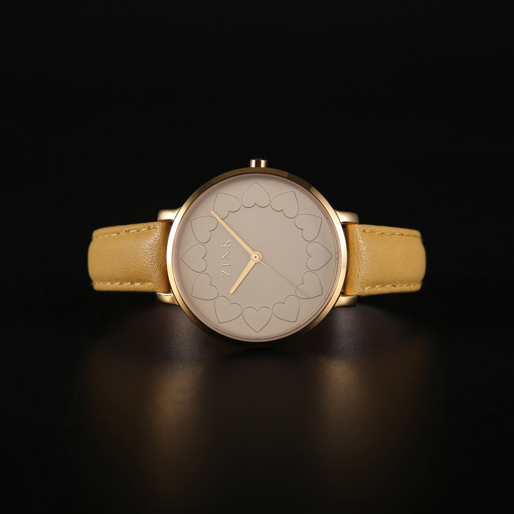 ZINK Women's Gold & Khaki Watch - Stainless Steel | ZK129L1LS-1015S