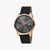 ESPRIT MEN'S CLASSIC BLACK LEATHER & ROSE GOLD DIAL - TIMELESS ELEGANCE 42MM WATCH