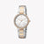 ESPRIT Women's Watch with Silver Stainless Steel Case and Silver & Rose Gold Stainless Steel Band