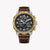 CITIZEN JY8084-17H DYNAMIC VERSATILITY - MEN'S STAINLESS STEEL WATCH WITH CALF LEATHER BAND