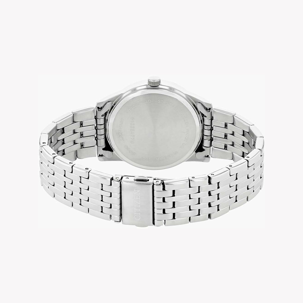 CITIZEN BI5000-87A - MODERN ELEGANCE MEN'S WATCH with Sleek Silver Design & Reliable Quartz Movement