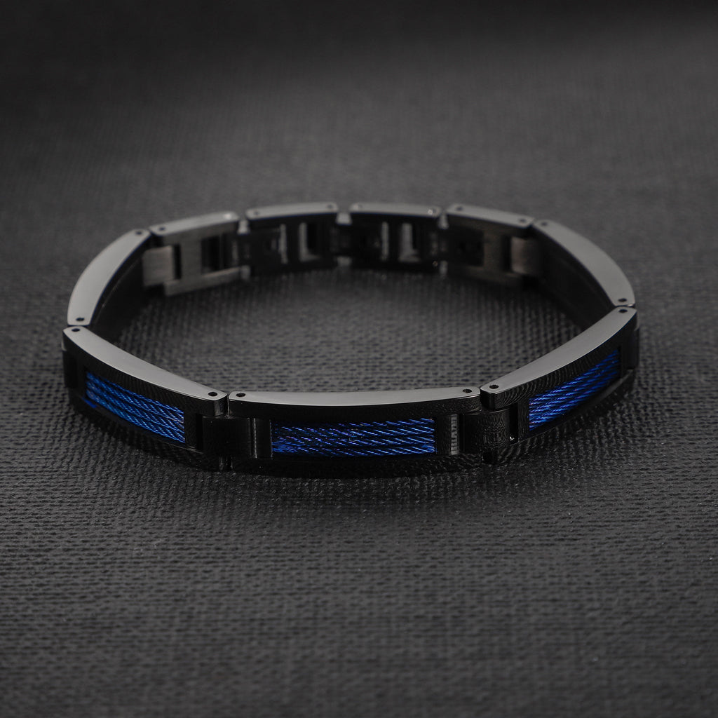 ZJBC046BL ZINK Men's Bracelet Outlet