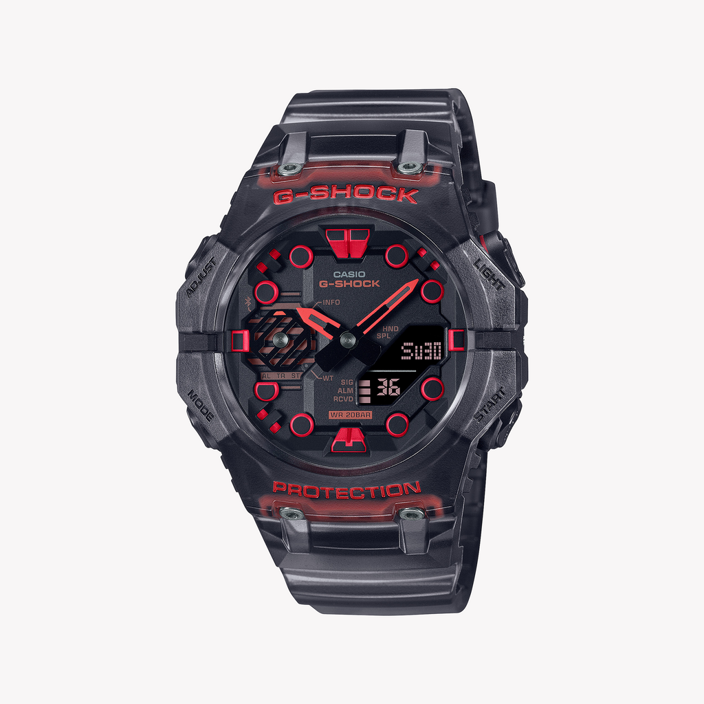 CASIO G-SHOCK GA-B001G-1ADR - ADVENTURE-READY BLACK SPORT WATCH for Men with Bluetooth Connectivity