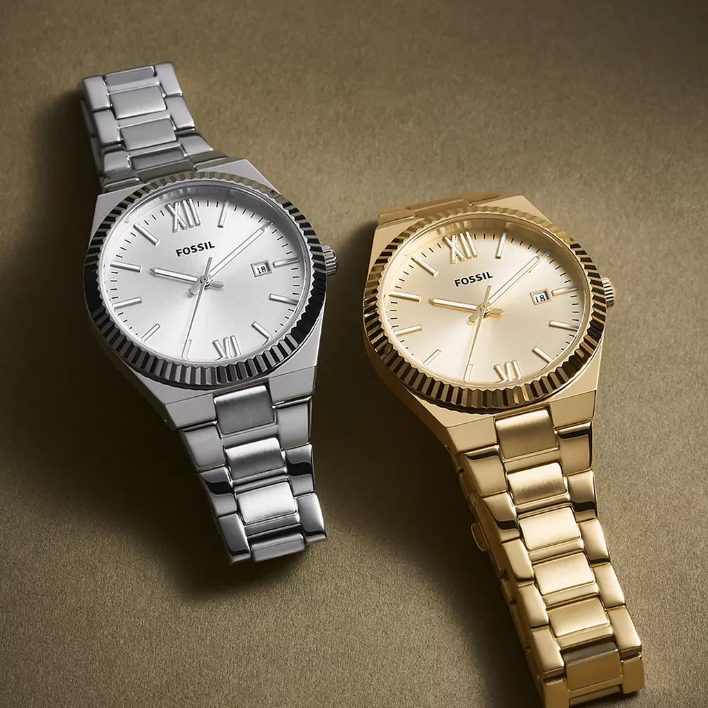 Scarlette Three-Hand Date Stainless Steel Watch ES5300