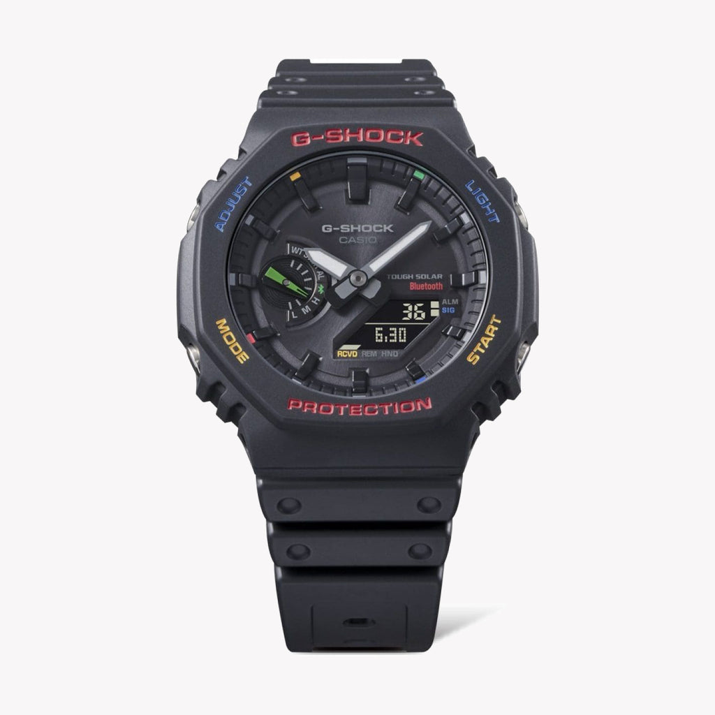 CASIO G-SHOCK GA-B2100FC-1ADR OAK - SPORTY ELEGANCE UNLEASHED Men's Watch with Black Resin Band and Digital Dial