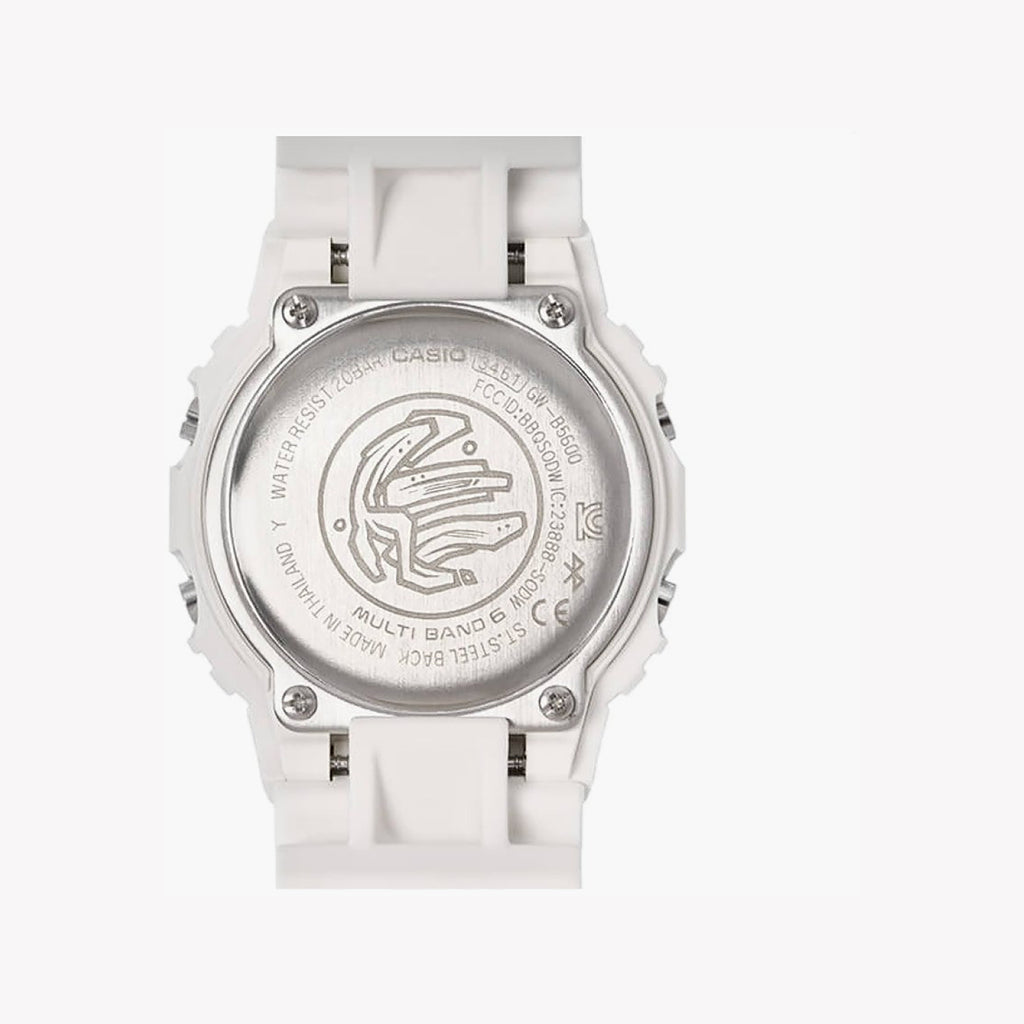 CASIO G-SHOCK GW-B5600SGZ-7DR ELEGANT ADVENTURER - MEN'S WHITE RESIN SMART TIMEPIECE