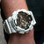 CASIO G-SHOCK GA-110GW-7ADR - WHITE WARRIOR MEN'S WATCH WITH MODERN STYLE & DURABILITY