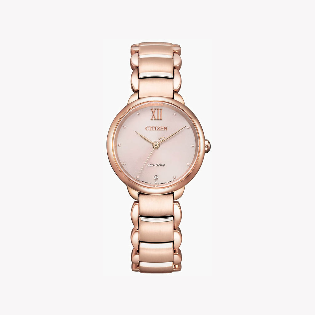 CITIZEN EM0922-81X RADIANT CHARM - ELEGANT ROSEGOLD WOMEN'S TIMEPIECE