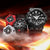CASIO G-SHOCK GA-700-1A - BOLD ADVENTURER UNISEX WATCH with black resin band and striking digital display