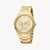 ESPRIT Women's Watch with Gold Stainless Steel Case and Gold Stainless Steel Band
