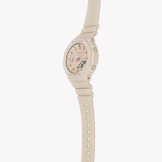 CASIO G-SHOCK GMA-S2100-4ADR PINK ELEGANCE - SPORTY CHARM UNISEX WATCH with vibrant pink resin band and chic octagonal bezel