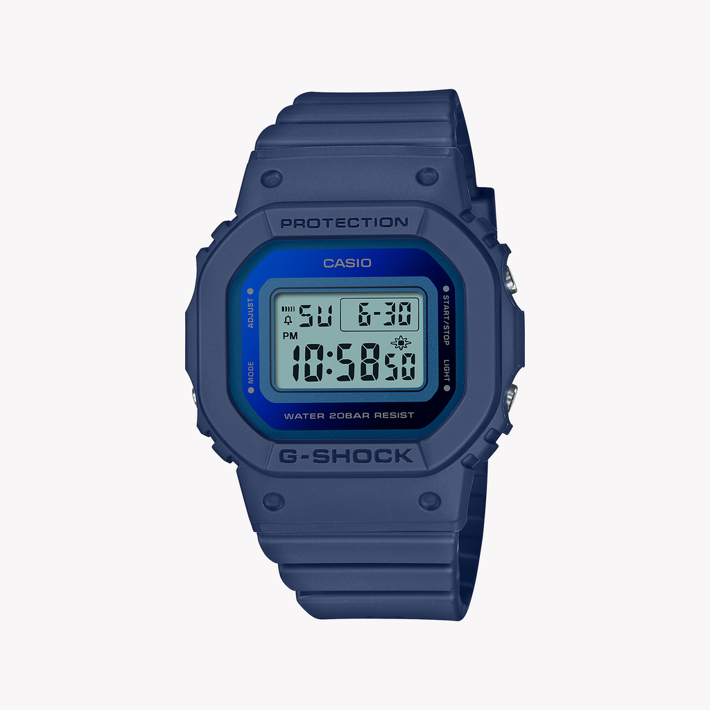CASIO G-SHOCK GMD-S5600-2DR BOLD BLUE - WOMEN'S STYLISH & SPORTY TIMEPIECE