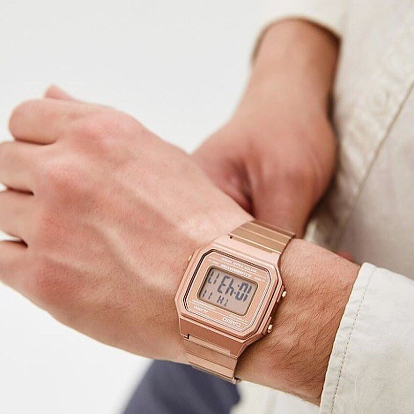 CASIO B650WC-5ADF SPORTY ELEGANCE - ROSE GOLD TIMEPIECE FOR ACTIVE LIFESTYLES