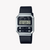 CASIO A100WEL-1ADF ADVENTURE TIMEPIECE - ELEGANTALLY RUGGED UNISEX WATCH WITH STUNNING SILVER FINISH AND BLACK LEATHER BAND