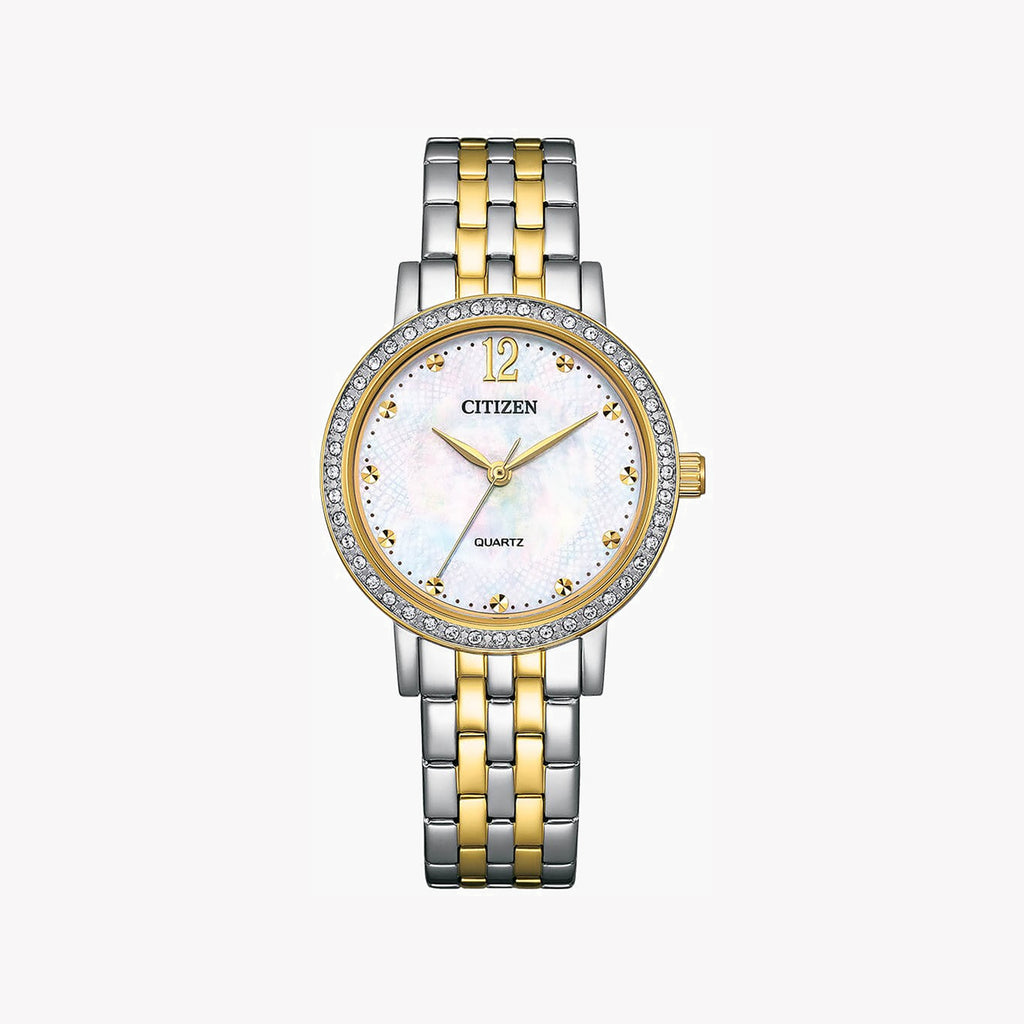 CITIZEN EL3104-54D - RADIANT CHARMING TIMEPIECE - ELEGANT WOMEN'S WATCH WITH CRYSTAL DIAL