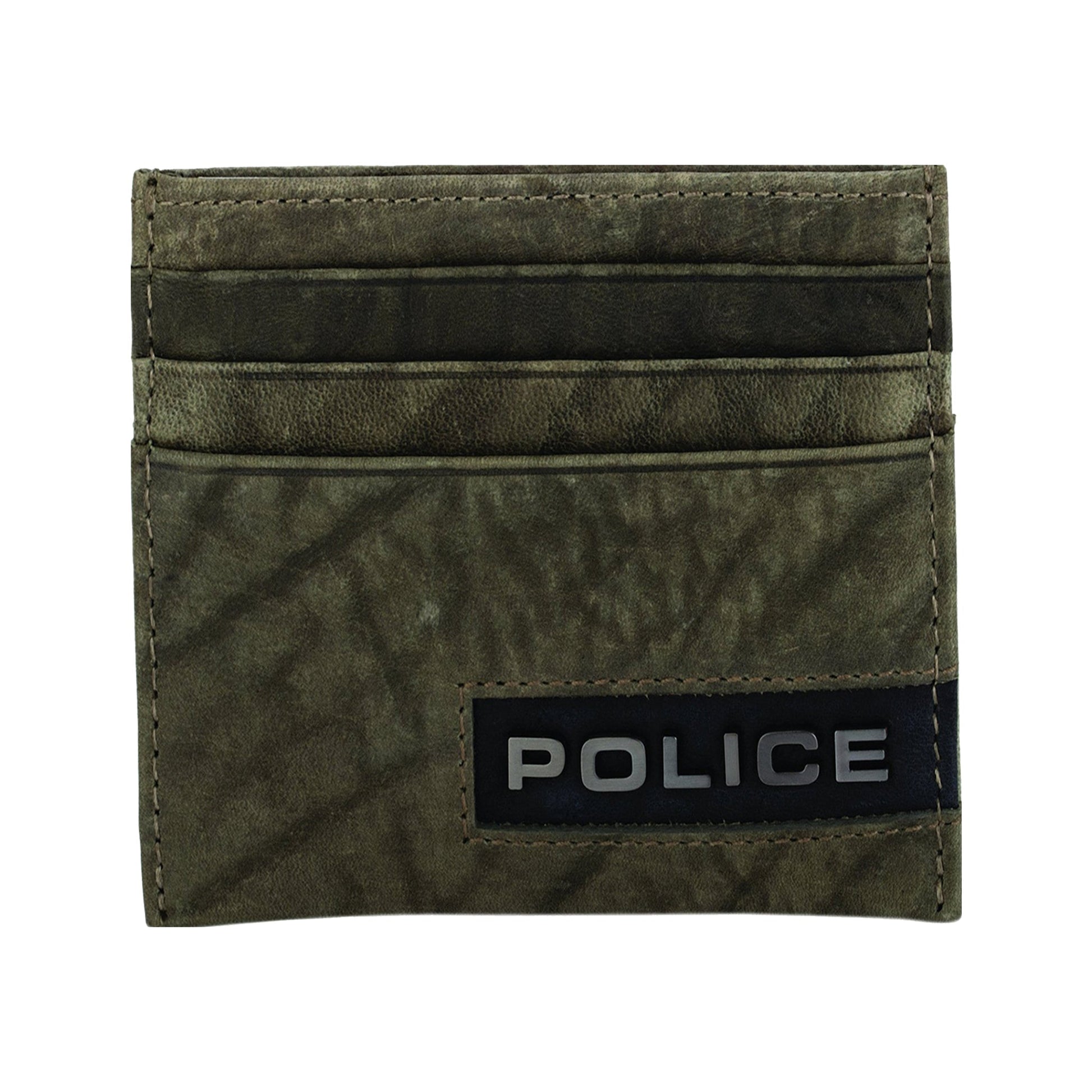 PA40041WLGR POLICE Men's Wallets & Money Clips