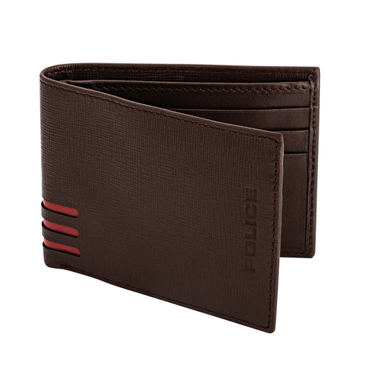 PA40048WLBR POLICE Men's Wallets & Money Clips Outlet