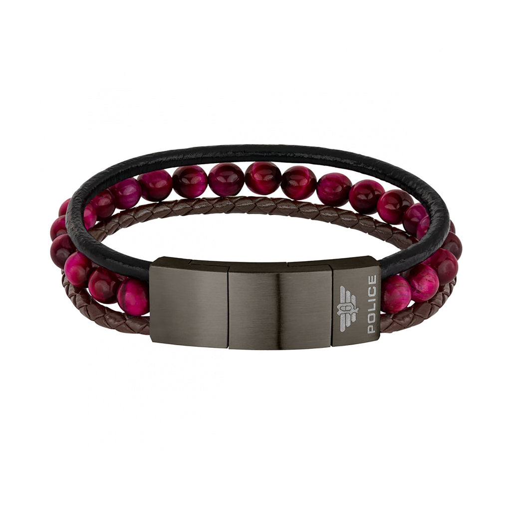 PJ26552BLU-03 POLICE Men's Bracelet Outlet